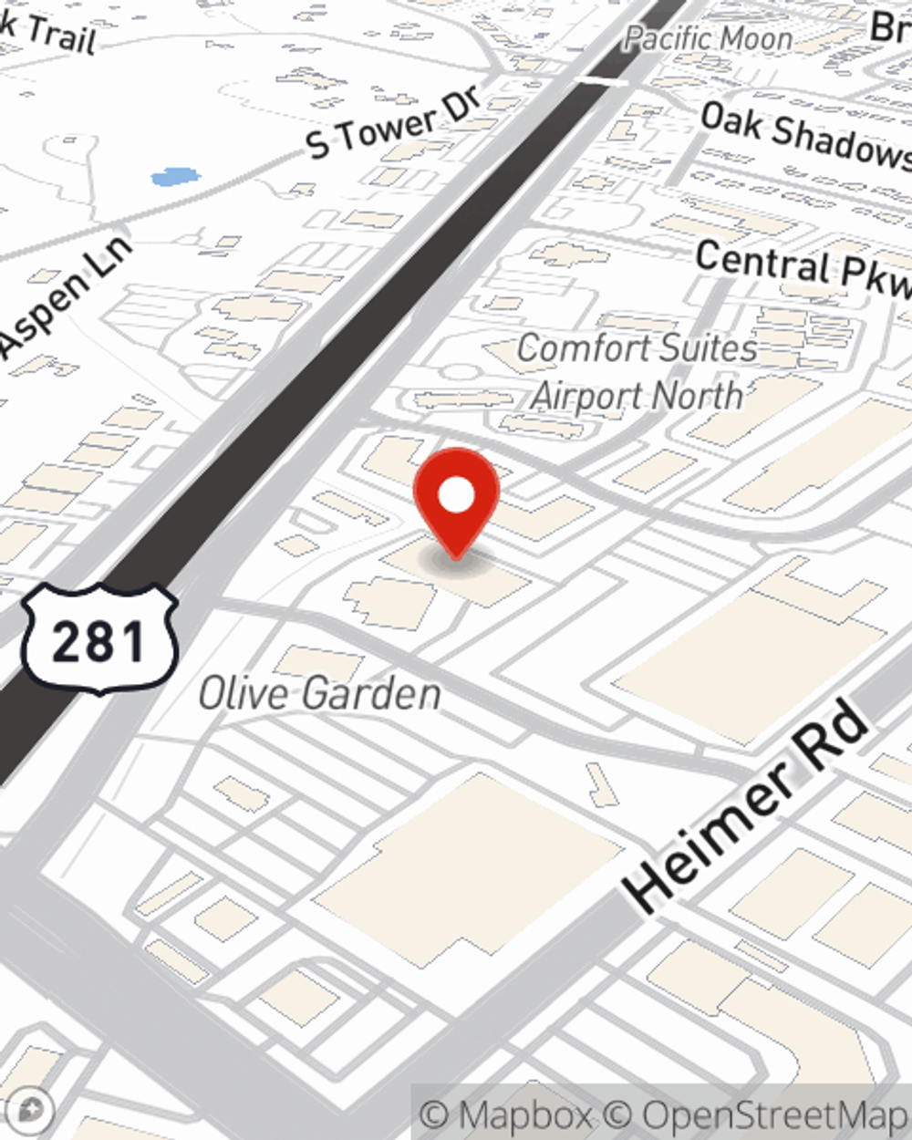 Map showing State Farm Agent Norma Lopez Petre's office at 13750 San Pedro Ave Suite 742 San Antonio, TX