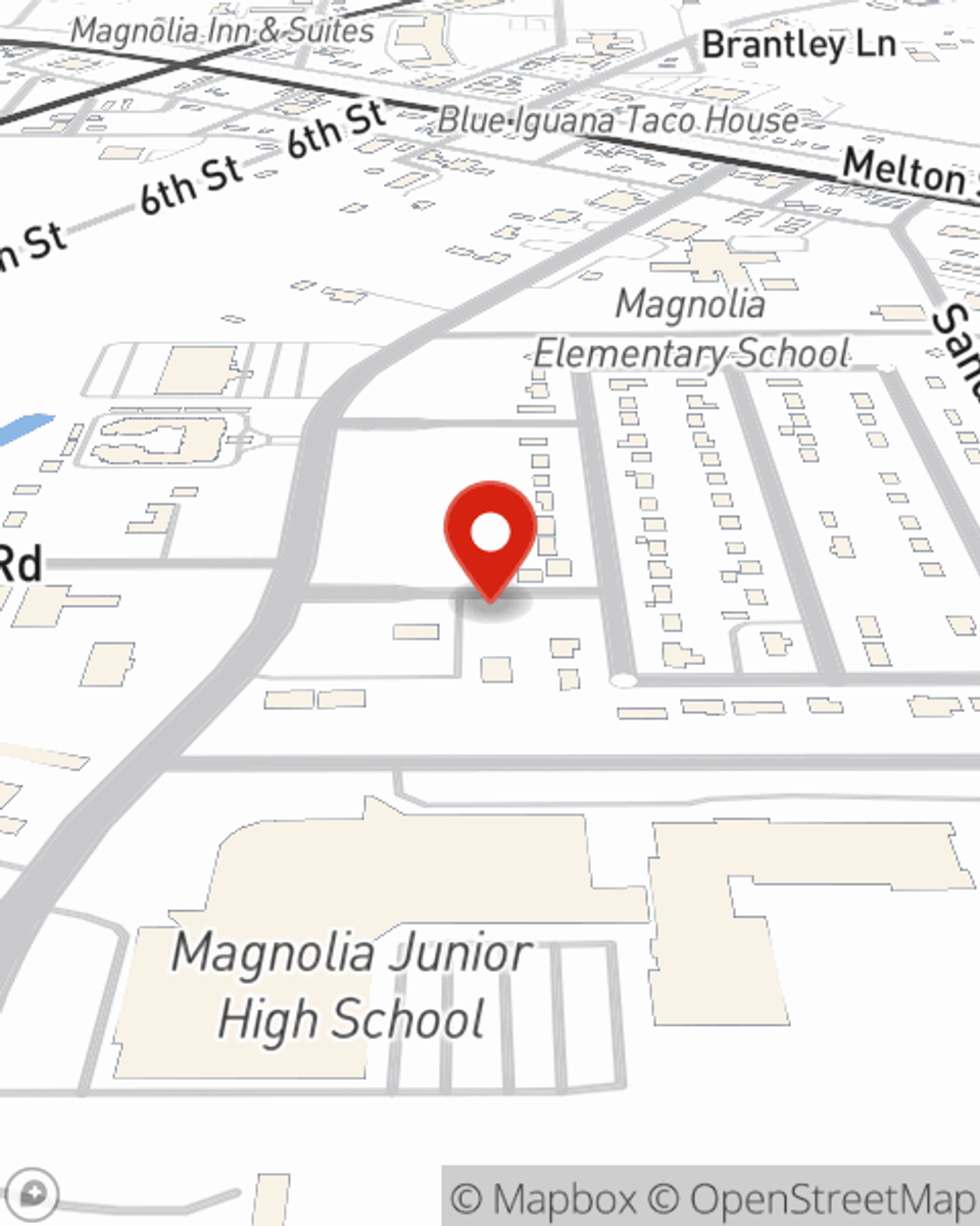 Map showing State Farm Agent Cameron Gardner's office at 31348 Nichols Sawmill Road Unit B Magnolia, TX