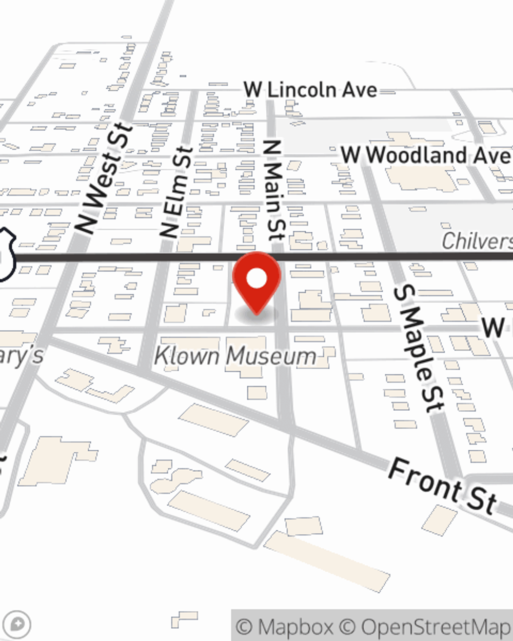 Map showing State Farm Agent Melissa Smith's office at 505 W Locust Ave, Plainview, NE