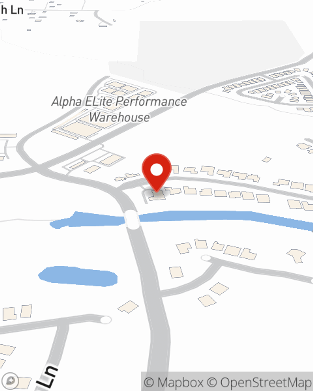 Map showing State Farm Agent Shanon Salsbury's office at 100 Waterstone Dr Suite A Montgomery, TX