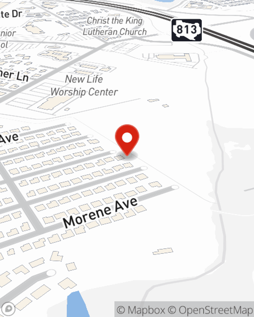 Map showing State Farm Agent Steve Boulton's office at 117 N. Highway 77, Suite 101, Waxahachie, TX