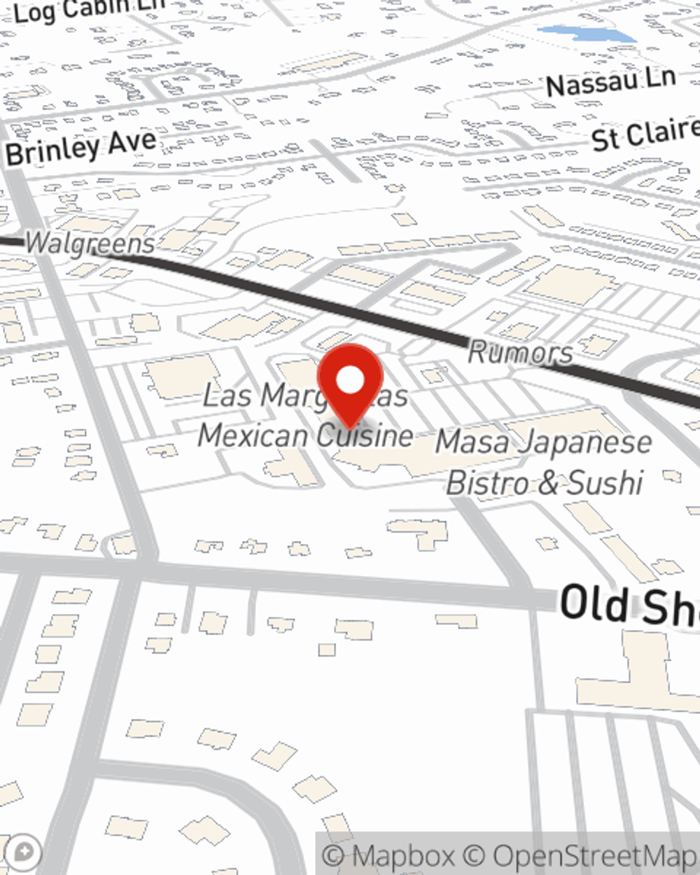 Map showing State Farm Agent Holly Coy Leftwich's office at 12310 Shelbyville Road, Louisville, KY