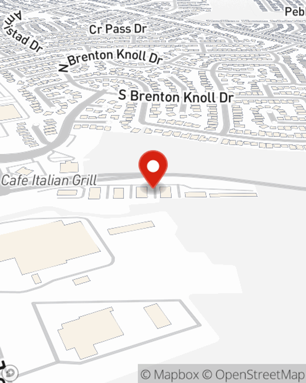 Map showing State Farm Agent Kevin Garrette's office at 11003 Northpointe Blvd Suite C, Tomball, TX