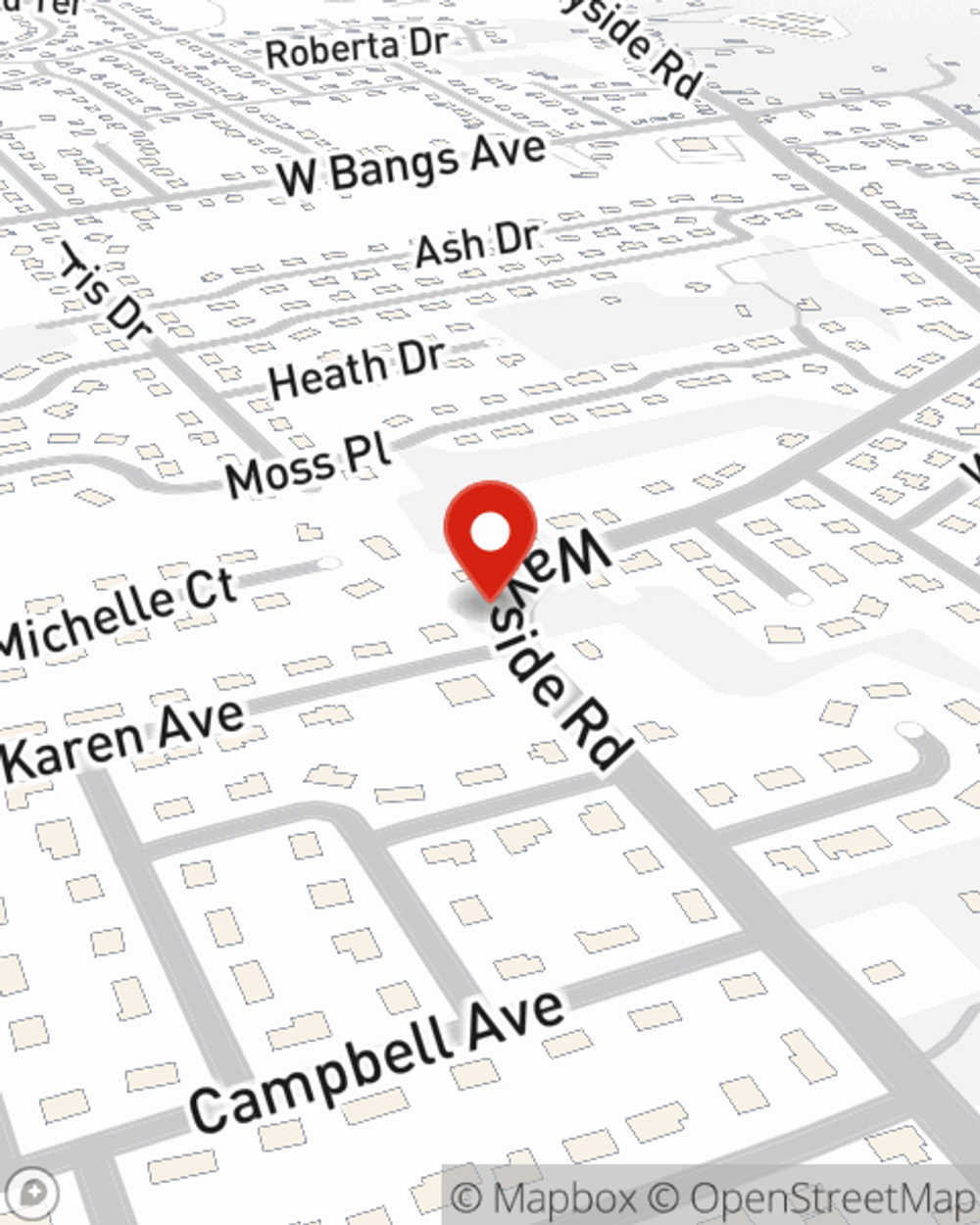 Map showing State Farm Agent Mansa Nicome's office at 605 HIGHWAY 35 NEPTUNE, NJ