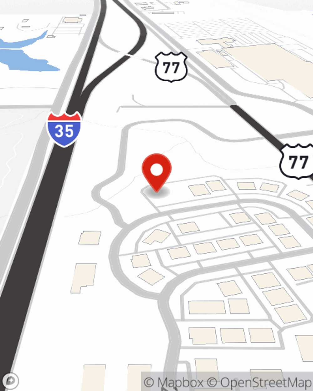 Map showing State Farm Agent Greg Ellis's office at 2931 Adams Rd, Norman, OK