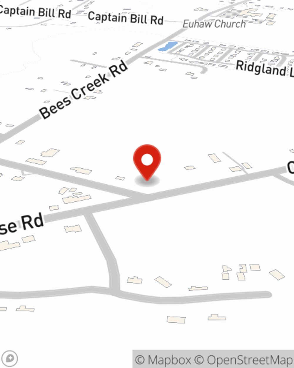 Map showing State Farm Agent Amy Bowman's office at 327 Old House Rd, Ridgeland, SC