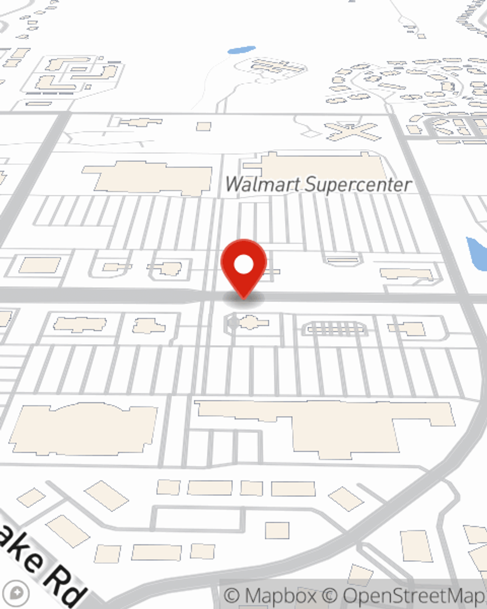 Map showing State Farm Agent Howard Hightower's office at 5960 Zebulon Road, Macon, GA