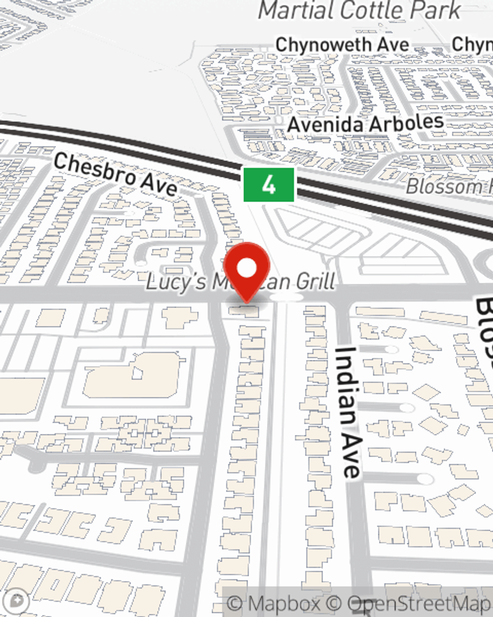 Map showing State Farm Agent Sunny Susanto's office at 618 Blossom Hill Road, Suite 101, San Jose, CA