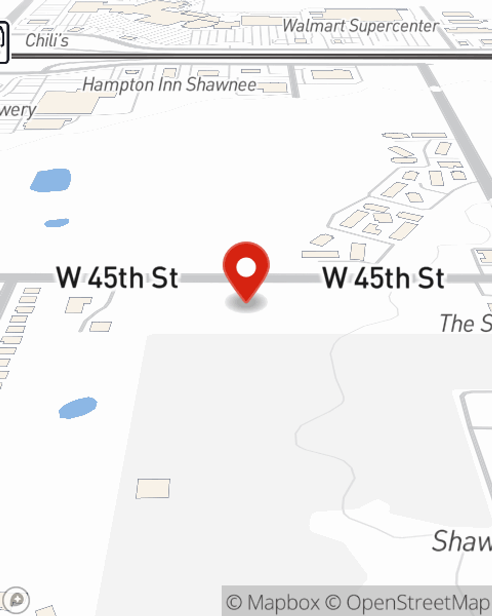 Map showing State Farm Agent Lonnell Alexander's office at 1328 N Harrison Avenue Suite 400, Shawnee, OK