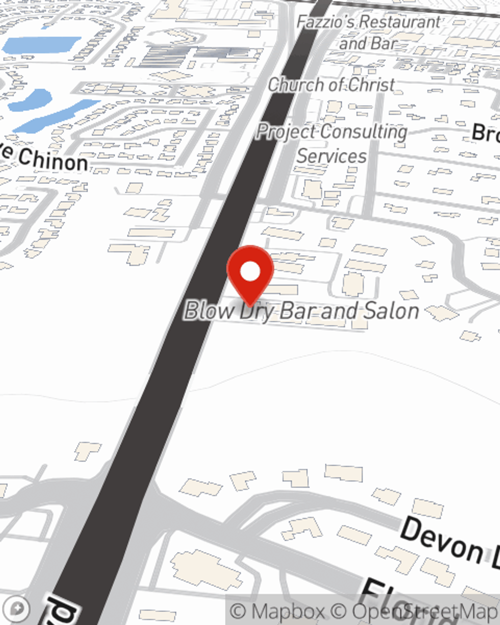 Map showing State Farm Agent Craig Lewis's office at 1011 N Causeway Blvd Suite 6 Mandeville, LA