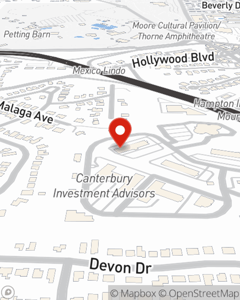 Map showing State Farm Agent Whitney Mork's office at 300 Office Park Drive, Suite 211, Mountain Brook, AL