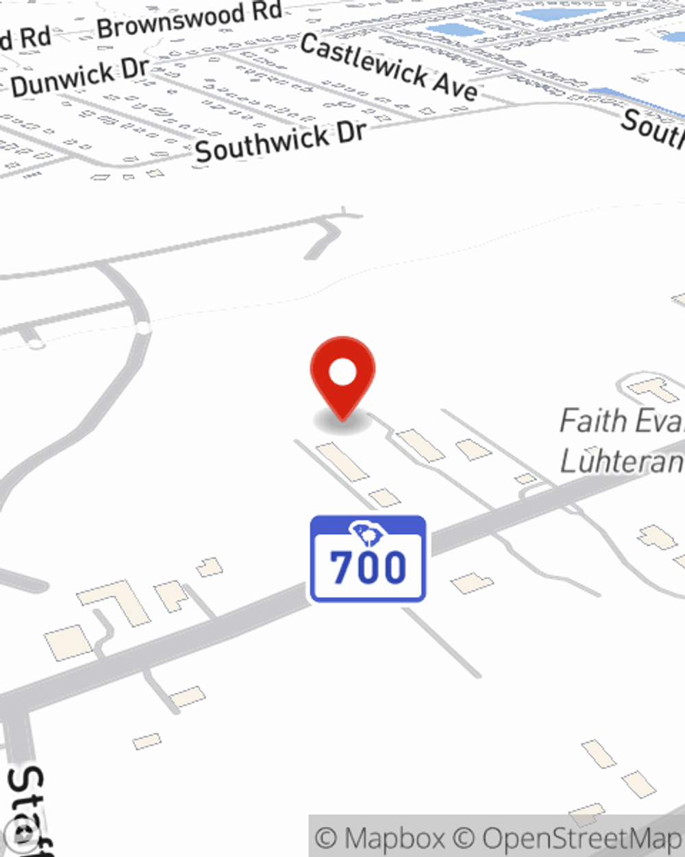 Map showing State Farm Agent Emily Adams's office at 3430 Maybank Hwy Ste A, Johns Island, SC