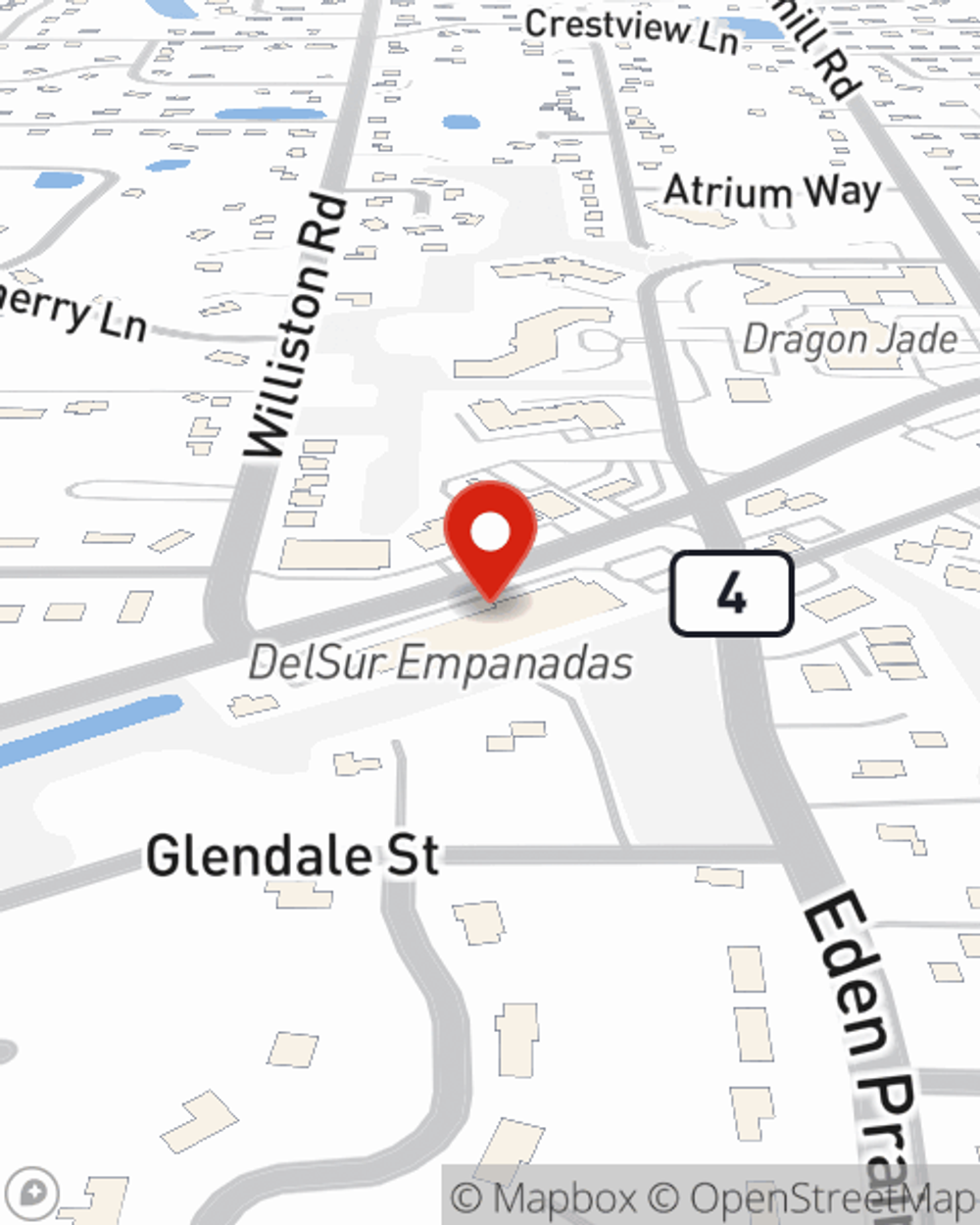 Map showing State Farm Agent Jerry Stanke's office at 4540 Lake Street Orr, MN