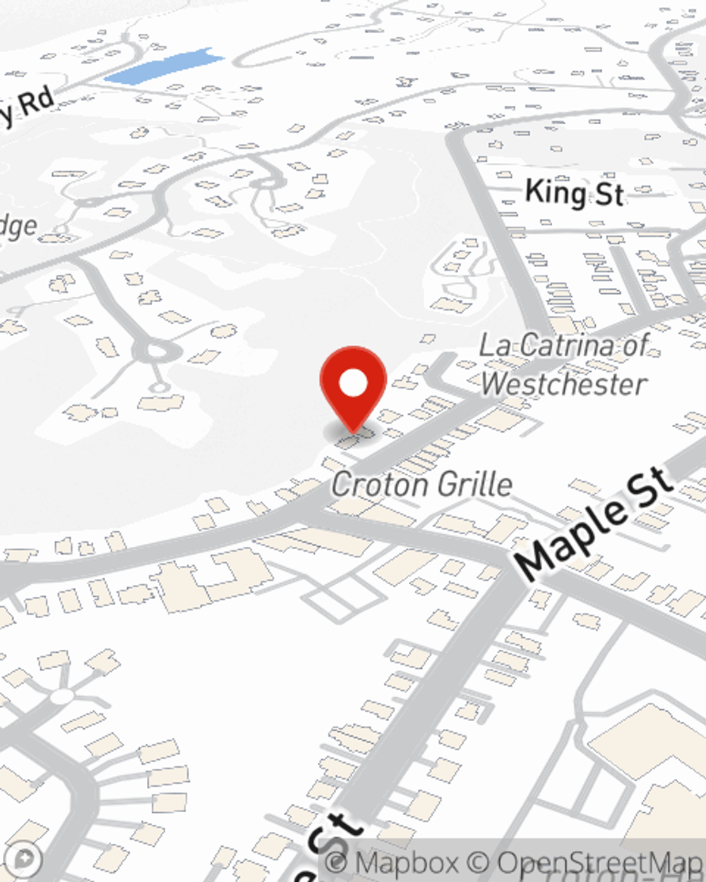 Map showing State Farm Agent Mike Lee's office at 139 Grand Street, Croton on Hudson, NY