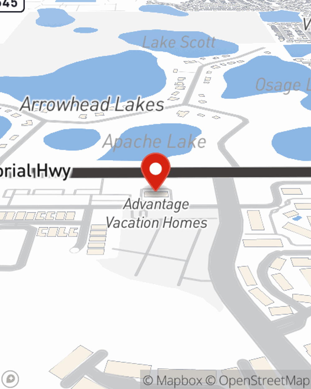 Map showing State Farm Agent Blake Price's office at 7799 Styles Blvd Suite 215, Kissimmee, FL