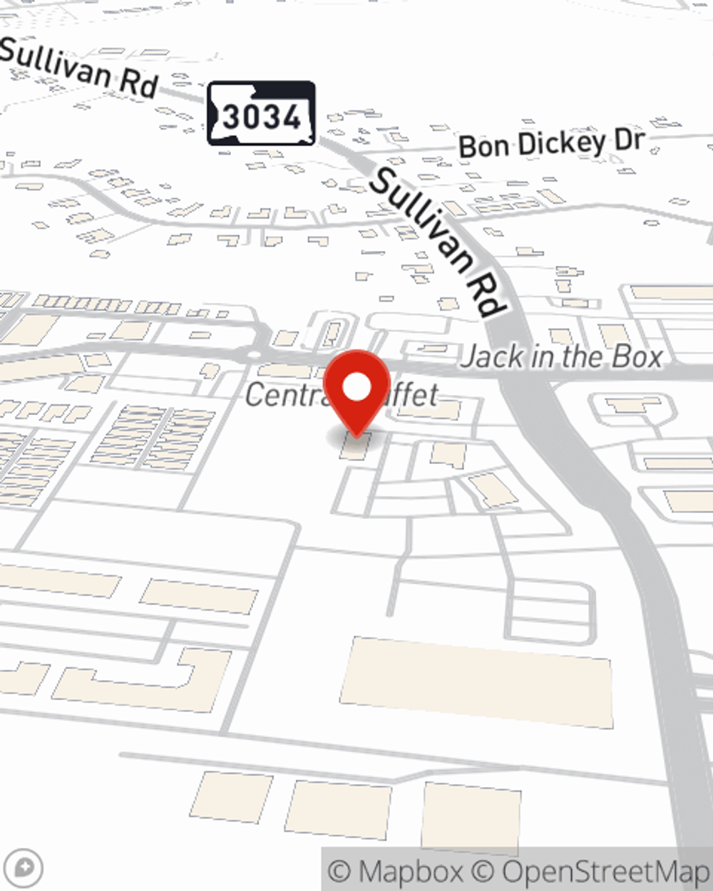 Map showing State Farm Agent Brittany Weaver-LeGrange's office at 14345 Grand Settlement Blvd, Suite 12, Baton Rouge, LA