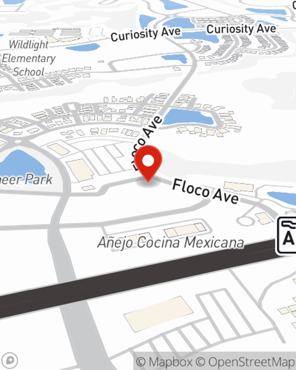 Map showing State Farm Agent Kelsey Shay's office at 57 Homegrown Way, Unit 401, Yulee, FL