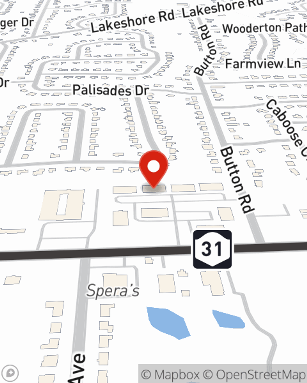 Map showing State Farm Agent Andrew Cambria's office at 6257 Route 31, Suite 2, Cicero, NY