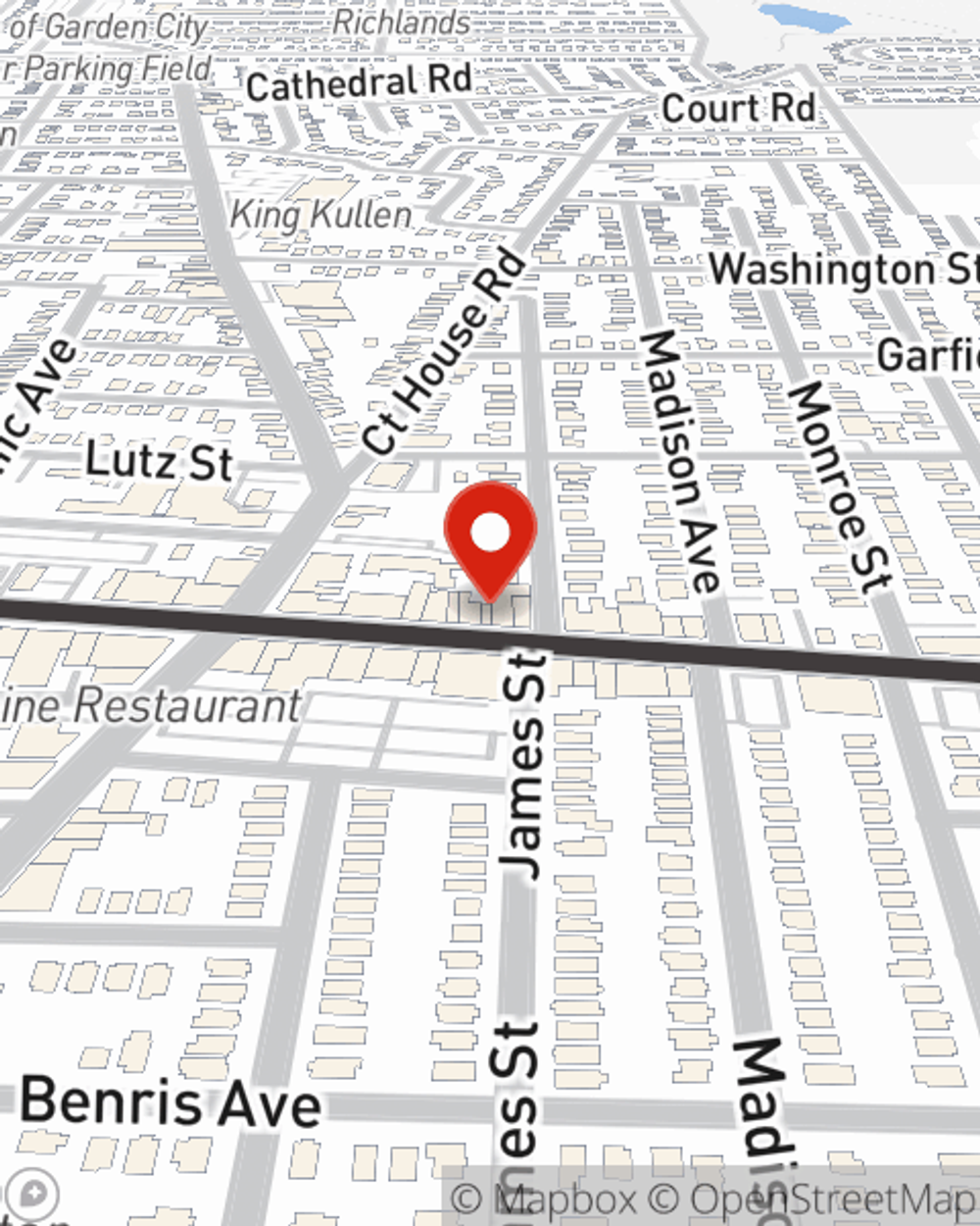 Map showing State Farm Agent Steve Candon's office at 932 Hempstead Turnpike, Franklin Square, NY