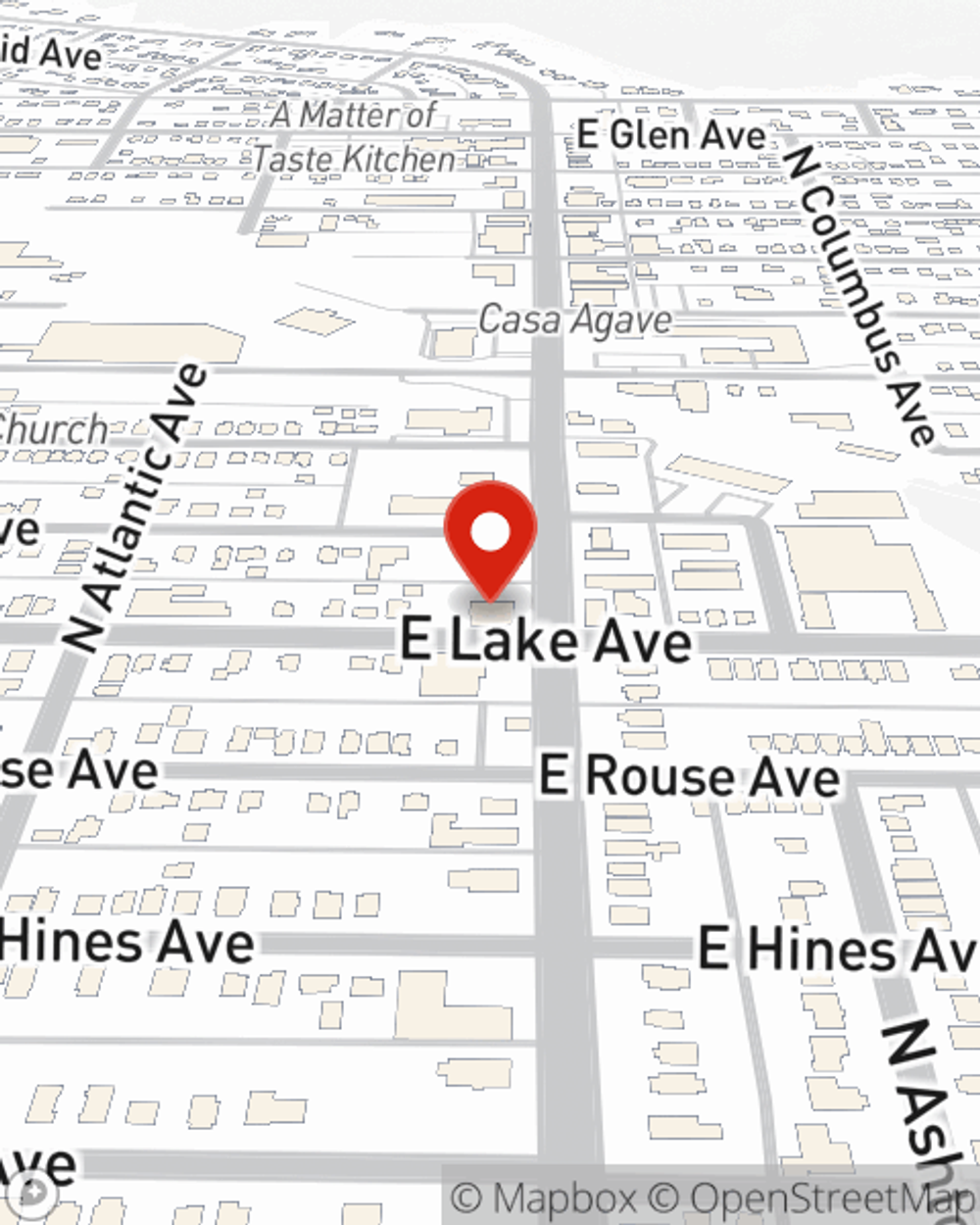 Map showing State Farm Agent Jerry Ivie's office at 4301 N Prospect Rd, Peoria Heights, IL