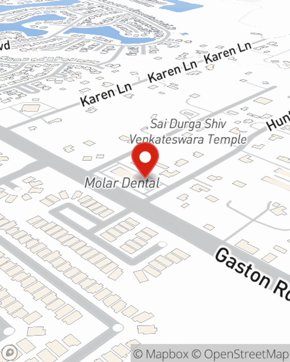 Map showing State Farm Agent Scott McDowell's office at 10610 Gaston Rd #140, Katy, TX