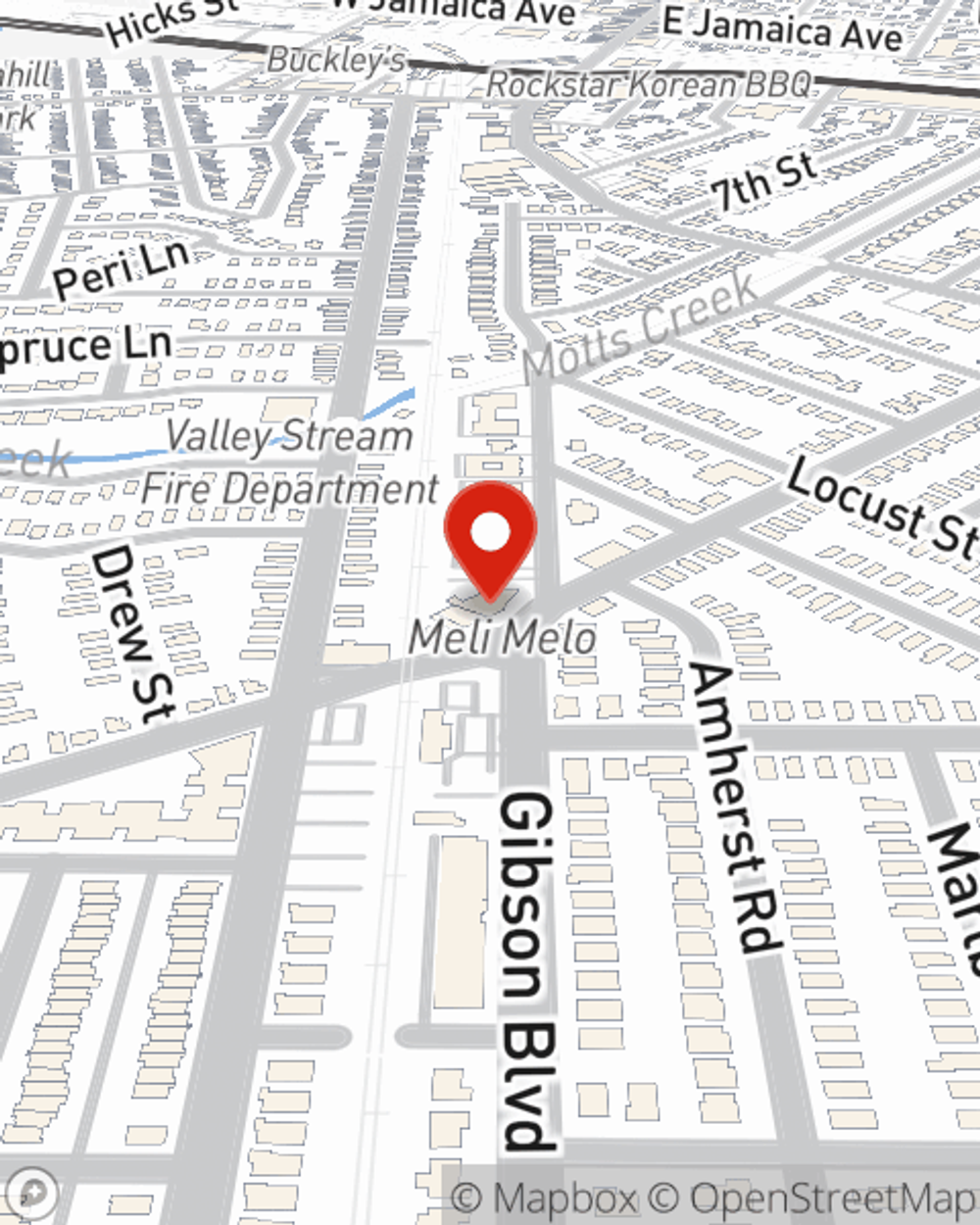 Map showing State Farm Agent Nicole Eliopoulos's office at 157 Dubois Ave, Valley Stream, NY