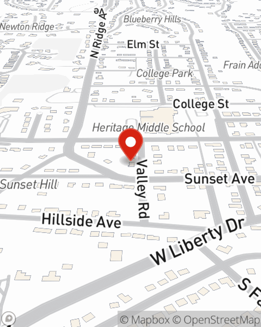 Map showing State Farm Agent Scott Davidson's office at 352 Rte 291, Liberty, MO