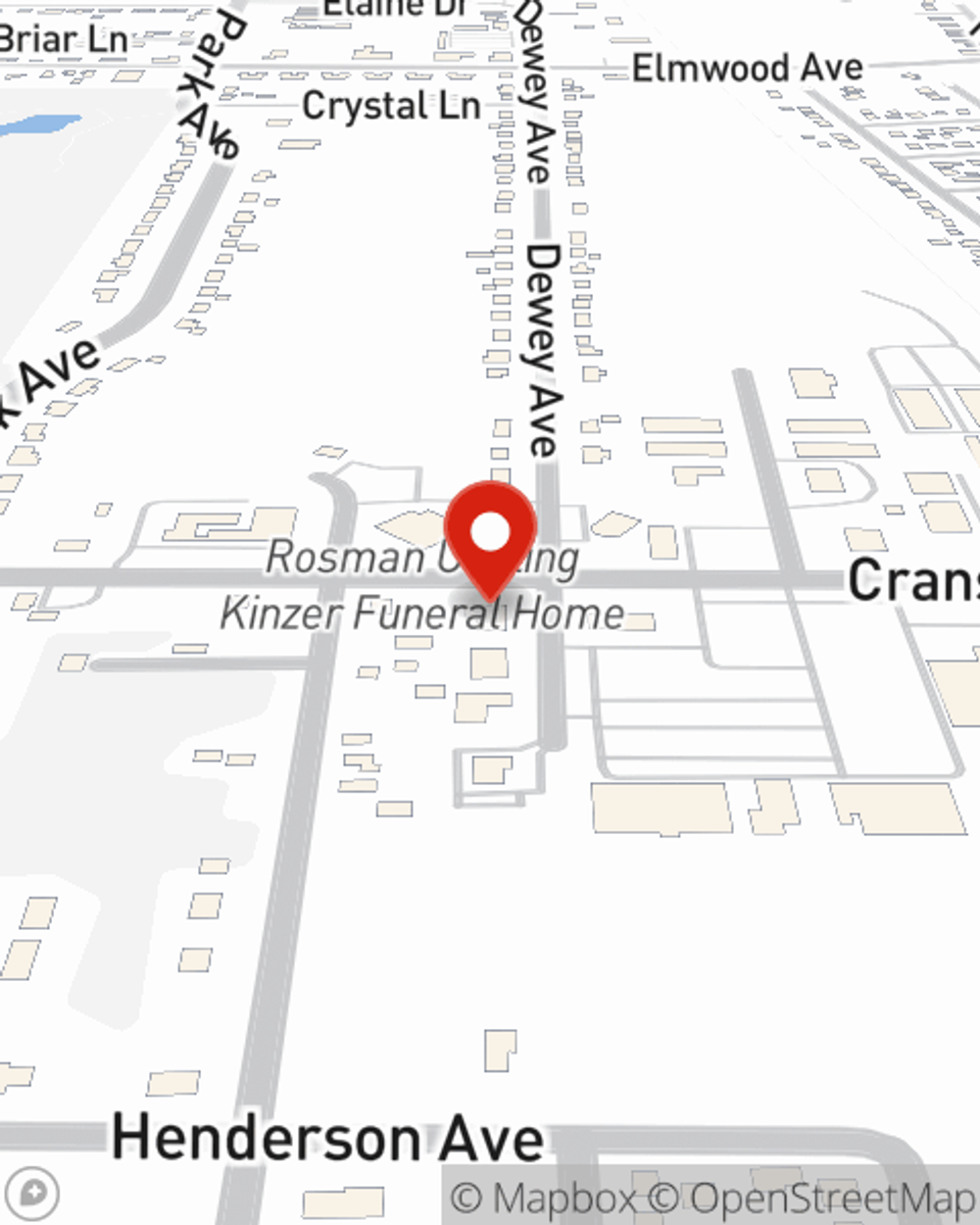 Map showing State Farm Agent Nick Oldenburg's office at 1116 Cranston Rd, Beloit, WI