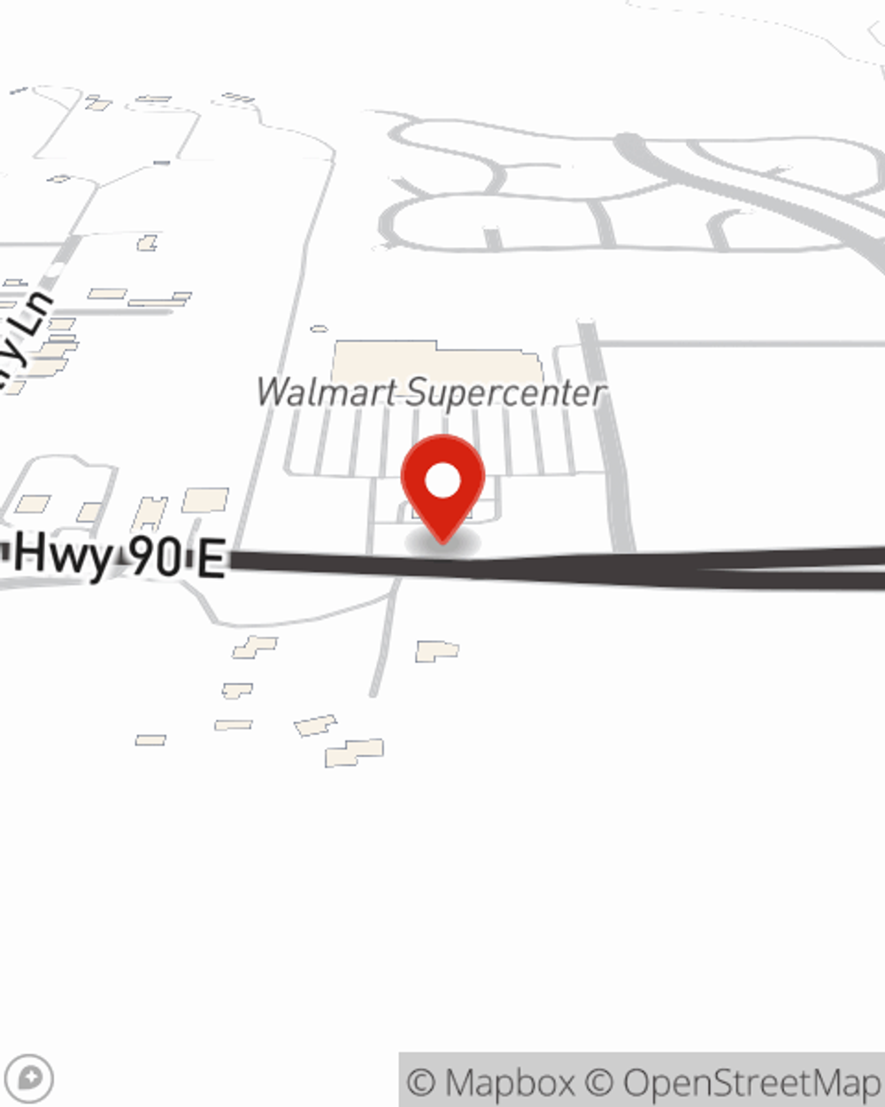Map showing State Farm Agent Sion Audrain's office at 1103 Us Highway 90 W, Castroville, TX
