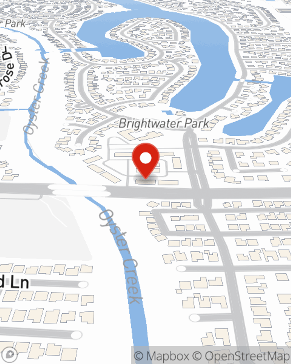 Map showing State Farm Agent Al Johnson's office at 4220 Cartwright Road Ste 904, Missouri City, TX