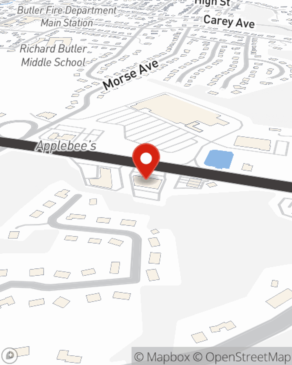 Map showing State Farm Agent Derek Vannelli's office at 1161 Route 23 South Ste 2 Kinnelon, NJ