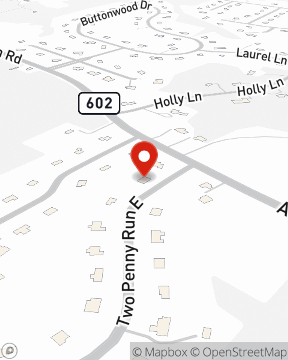 Map showing State Farm Agent Pat Burdalski's office at 37 East Avenue, Woodstown, NJ