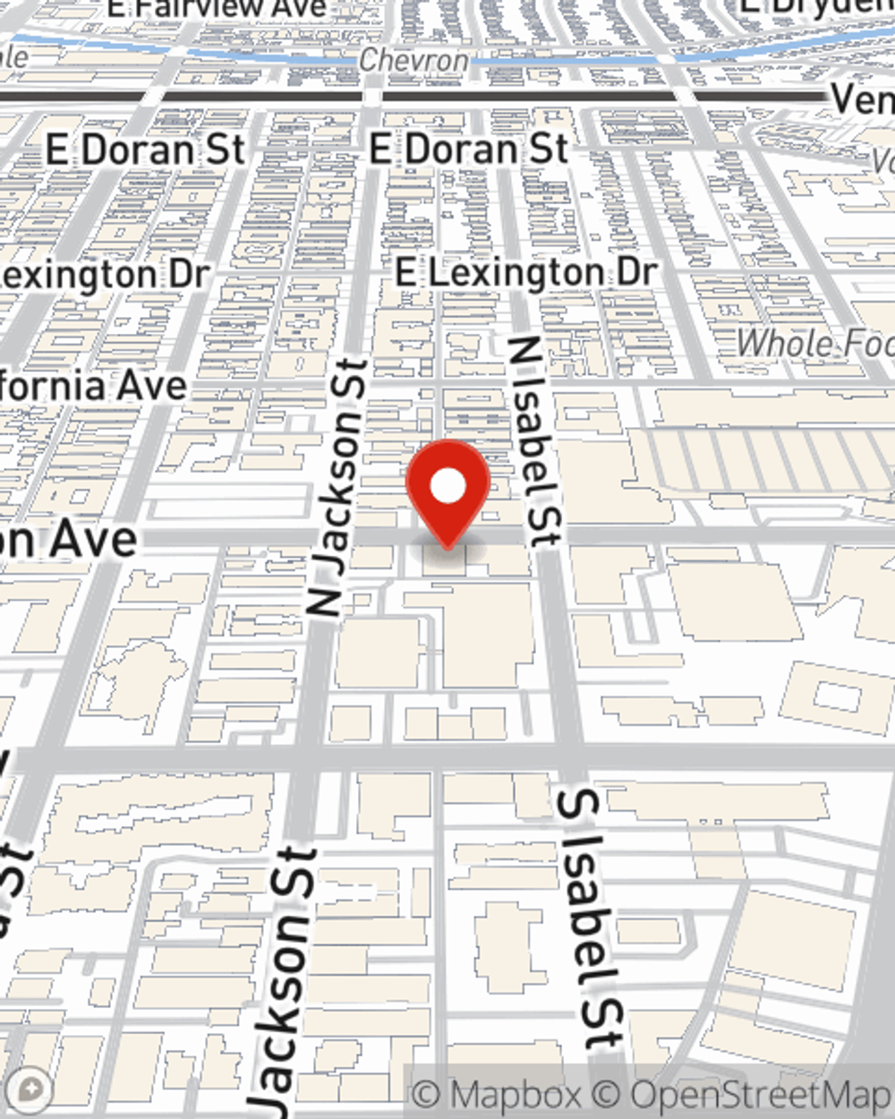 Map showing State Farm Agent Trey Melson's office at 512 E Wilson Ave, Suite 310, Glendale, CA