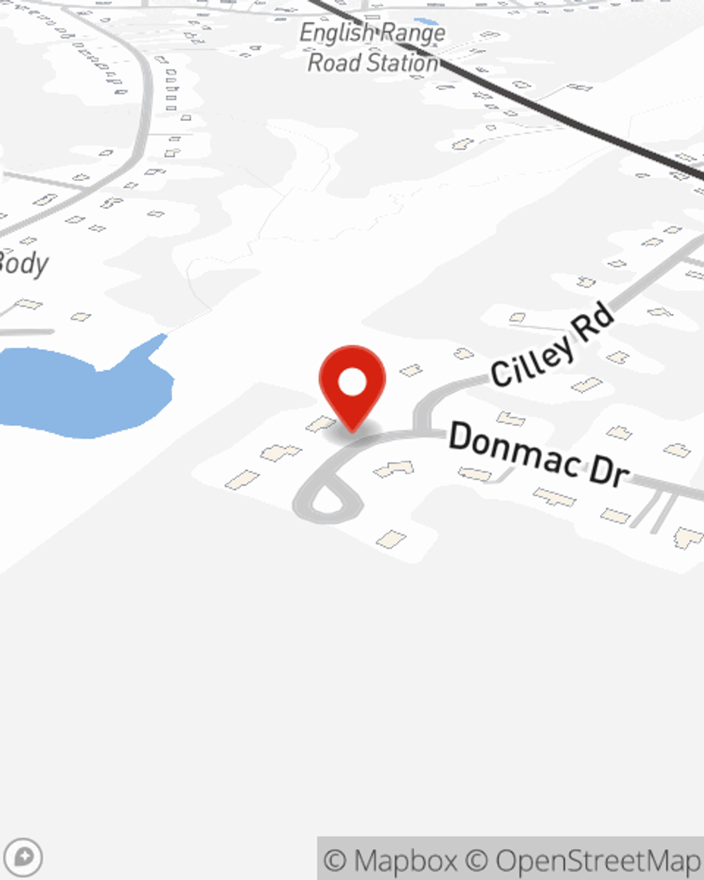 Map showing State Farm Agent Alisha Jussaume's office at 1 Scottish Way Unit 1 DERRY, NH