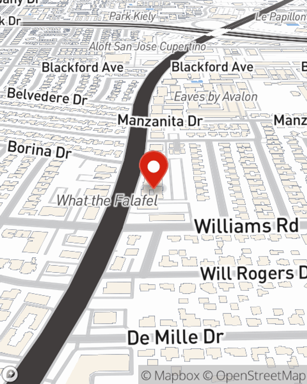 Map showing State Farm Agent Shana Nelson's office at 960 SARATOGA AVE, SUITE 106, SAN JOSE, CA