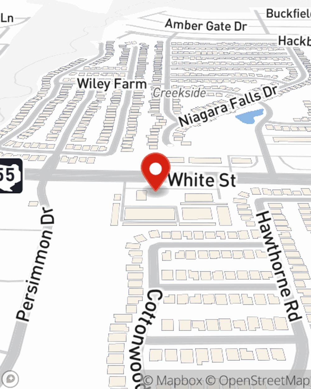 Map showing State Farm Agent Andy Torres's office at 2151 W White St Suite 300, Anna, TX