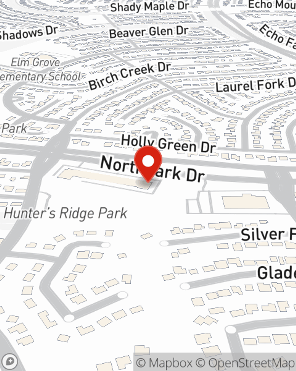 Map showing State Farm Agent Christine Zenker's office at 3090 Northpark Drive Kingwood, TX