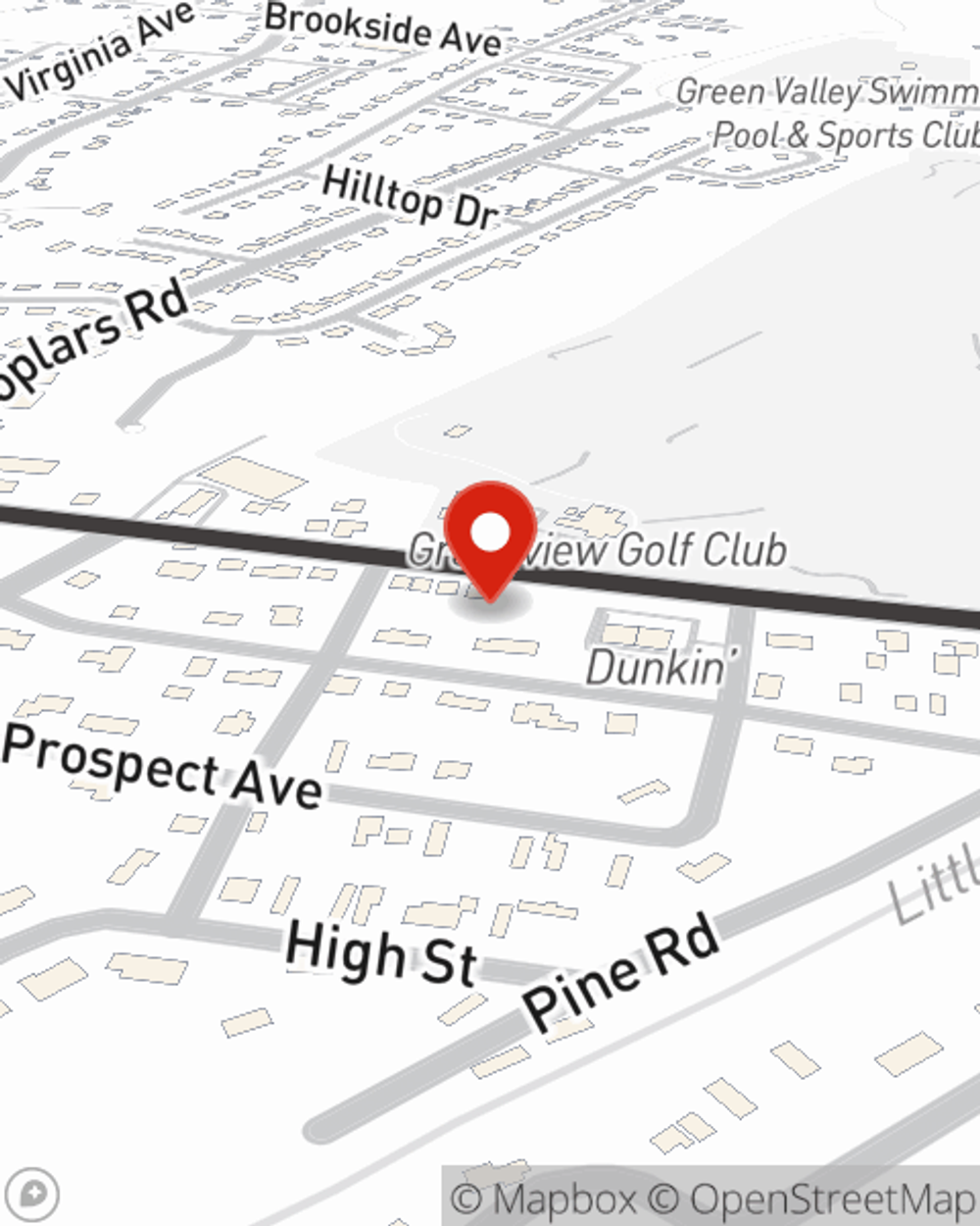 Map showing State Farm Agent Mike Murray's office at 2780 Carlisle Rd, York, PA
