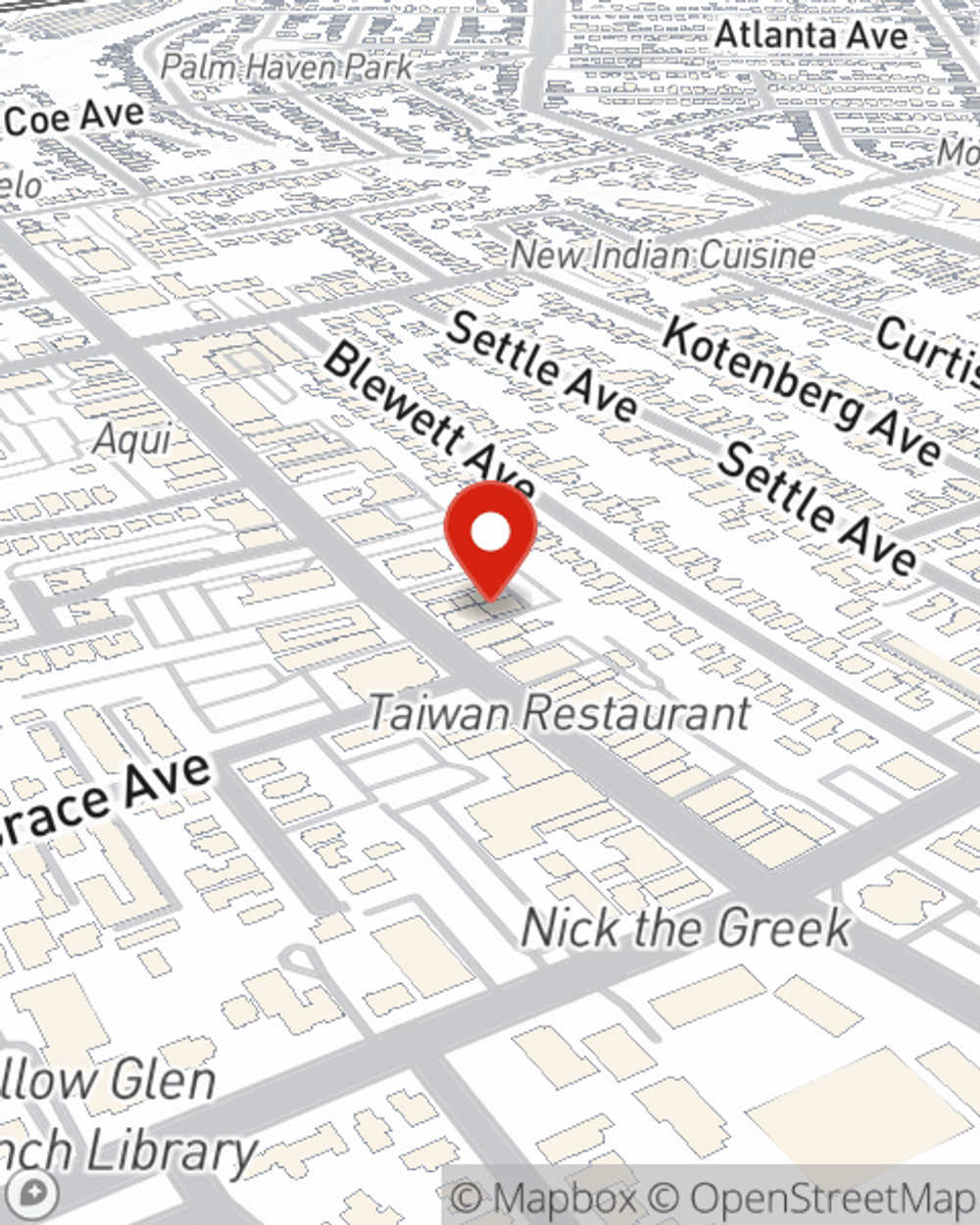 Map showing State Farm Agent Yama Ebrat's office at 1276 Lincoln Avenue, San Jose, CA