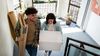 Renters move into their new apartment and discuss if renters insurance is required.