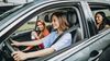 Young women going for a drive.