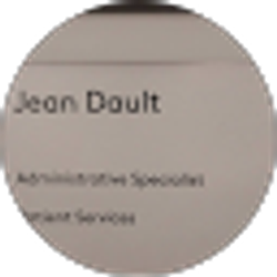 Profile photo of Jean Dault